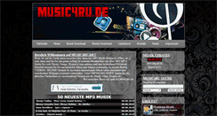 Desktop Screenshot of music4ru.de